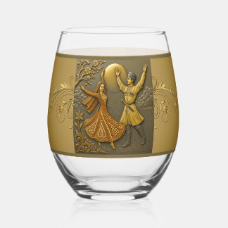 The Guardians of the Dance Drinkware Set Stemless Weinglas Ohne Stiel