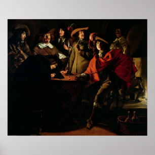 The Guards Srauking, 1643 Poster