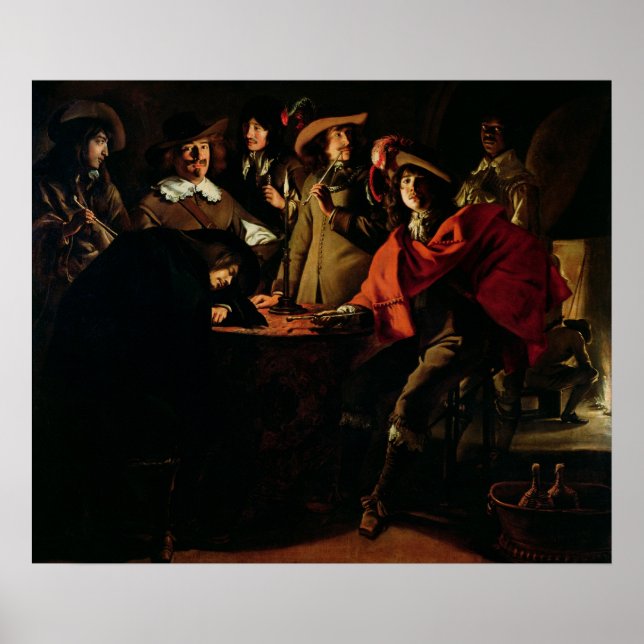 The Guards Srauking, 1643 Poster (Vorne)