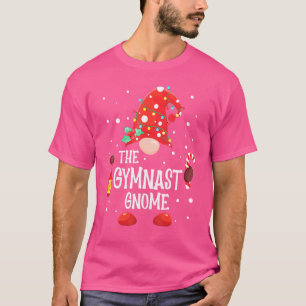 The Gymnast Gnome Matching Family Christmas Gnome T-Shirt