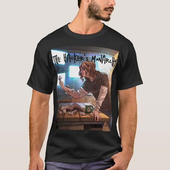 The Hacker's Monarchy - Caddie: T - Shirt (Vorderseite)