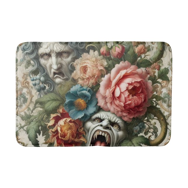 The Hag & the Howl - Gothic Viktorianisch Badematte (Vorderseite)