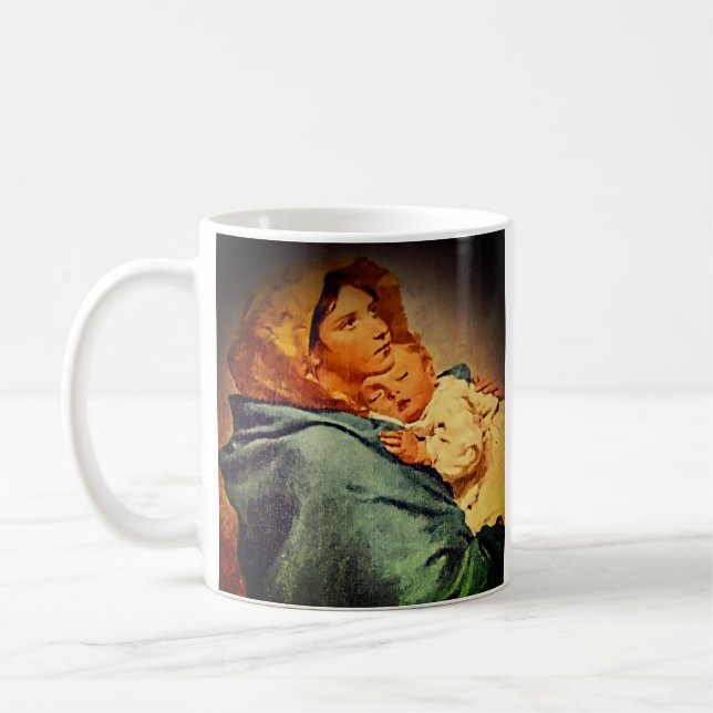 The Hail Mary Kaffeetasse (Links)