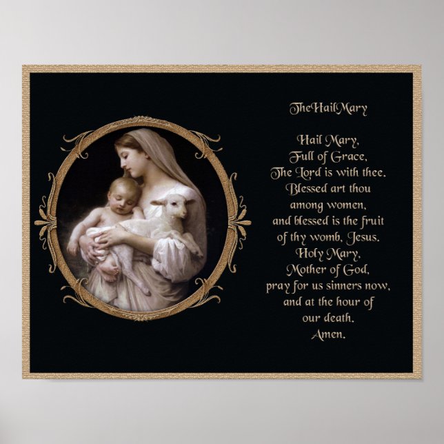 The Hail Mary Poster (Vorne)