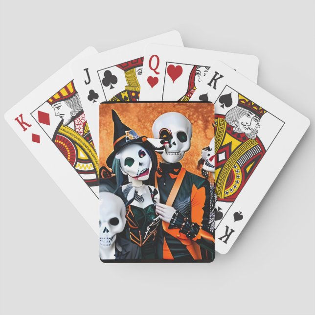 The Halloween Holdouts Spielkarten (Rückseite)