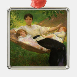 The Hammock (von Joseph DeCamp) Ornament Aus Metall