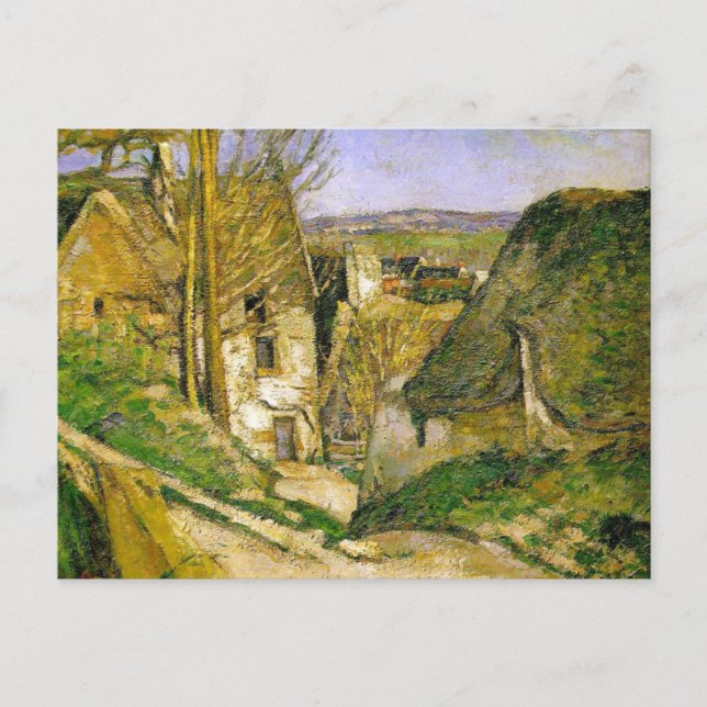 The Hanged Man's House von Paul Cezanne Postcard Postkarte (Vorderseite)