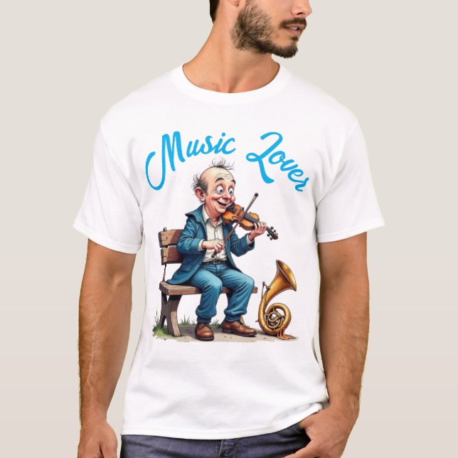 The Happy Fiddler & the Wobbly Tuba T-Shirt (Vorderseite)