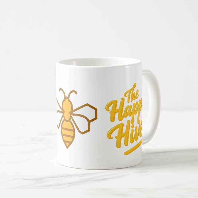 the happy hive kaffeetasse (VorderseiteRechts)