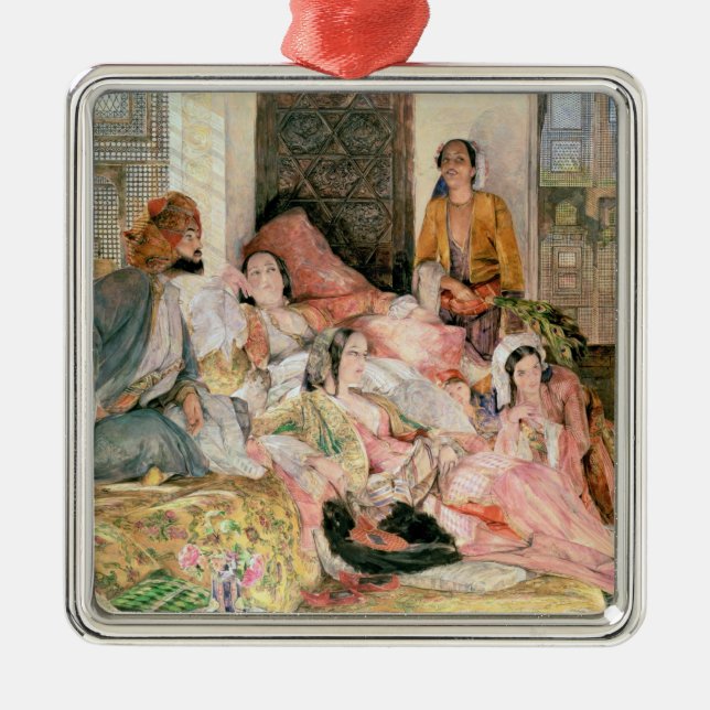 The Harem, c.1850 Ornament Aus Metall (Vorne)