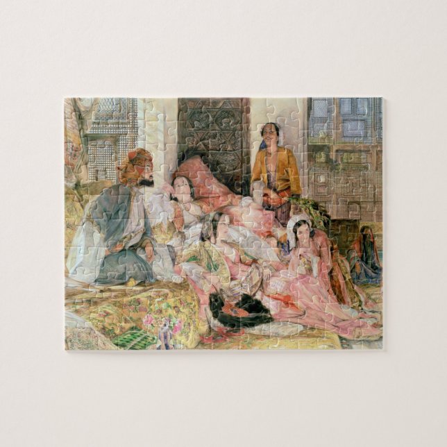The Harem, c.1850 Puzzle (Horizontal)