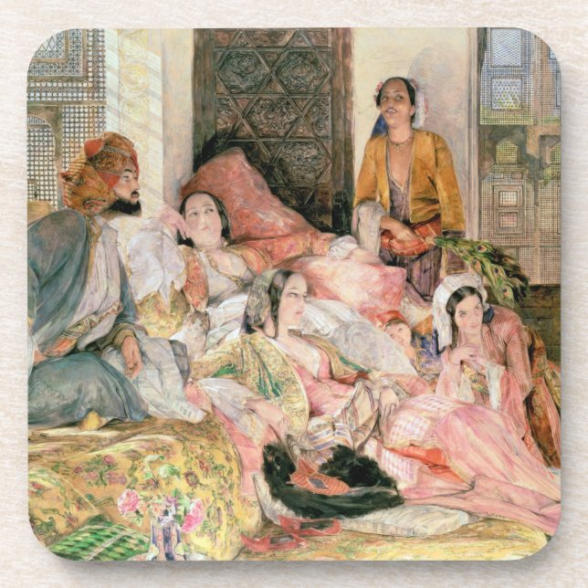 The Harem, c.1850 Untersetzer (Vorderseite)