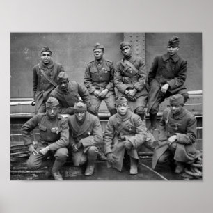 The Harlem Hellfighters - WW1 1919 Poster