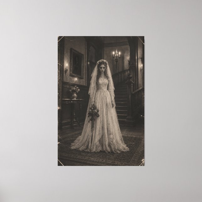The Haunted Bride Leinwanddruck (Vorderseite)