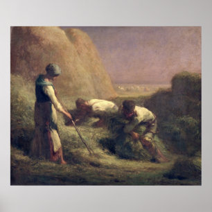 The Hay Trussers, 1850-51 Poster