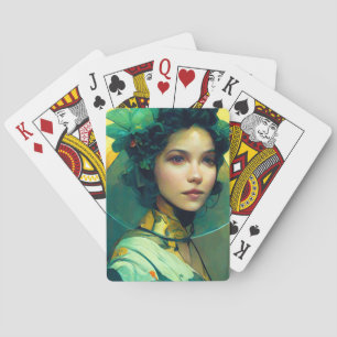 The Headdress Fantasy Sci-Fi Spielkarten