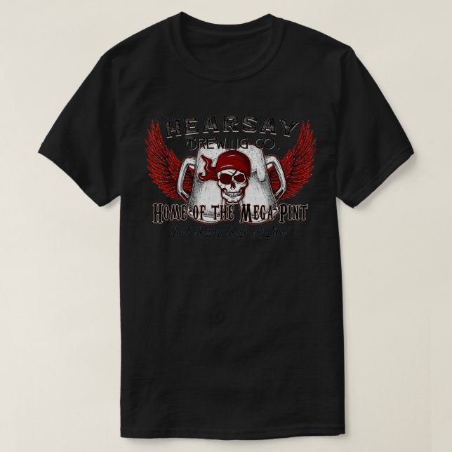 The hearsay brewing Co T-Shirt (Design vorne)