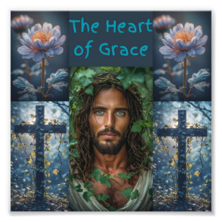 The Heart Of Grace design 2 color pattern 1 Fotodruck