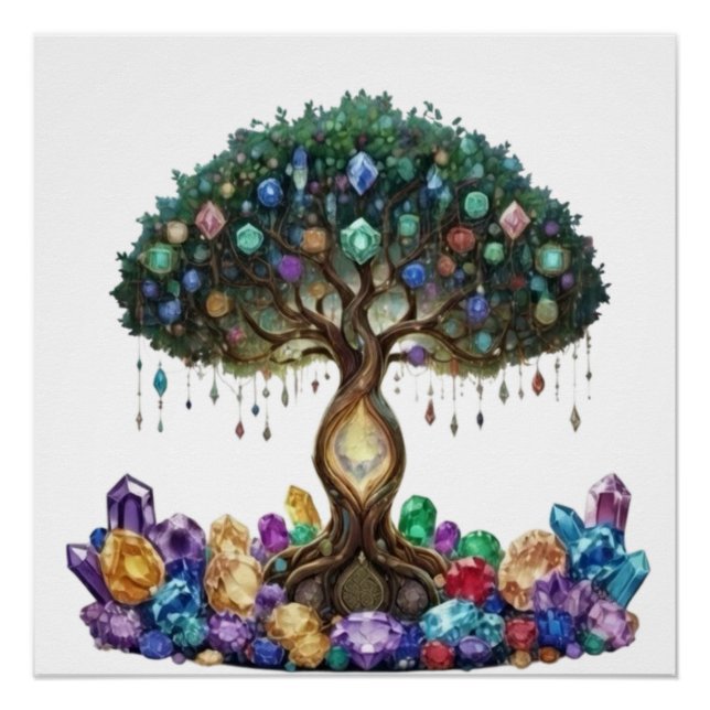 The Heart of the Gem Tree: A Romantic Valentine's  Poster (Vorderseite)