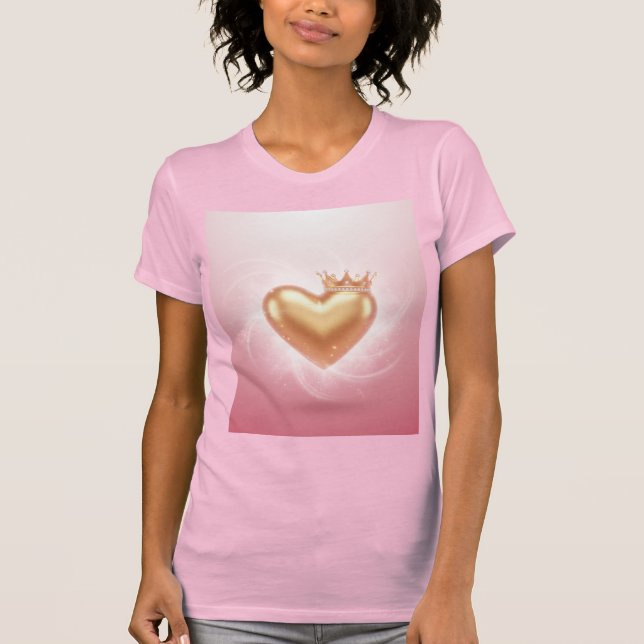 The Heart Queen Of Divine Love T-Shirt (Vorderseite)