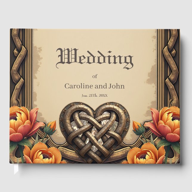 The heartbeat of the ancient gods:  gästebuch (Vorderseite)