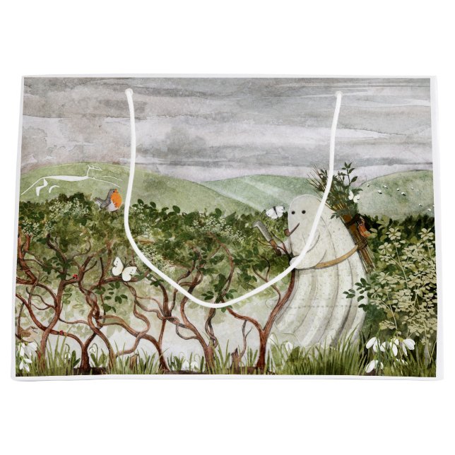 The Hedge-layer Spirit Große Geschenktüte (Vorderseite)