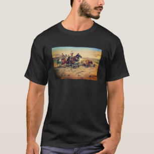 The Herd Quitter (von C. M. Russell, c. 1897) T-Shirt