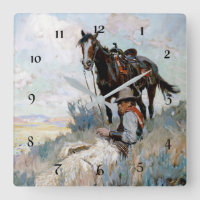 "The Herder" Western Art von Philip R Goodwin
