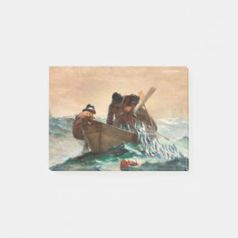 The Herring Net (1885) von Winslow Homer Post-it Klebezettel