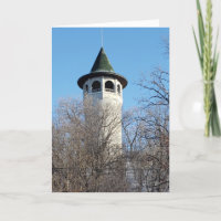 "The Hexe's Hat Tower" Hallowe’en card