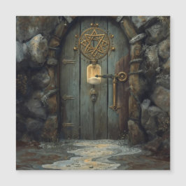 The Hidden Door of the Tidal Flats Magnetkarte