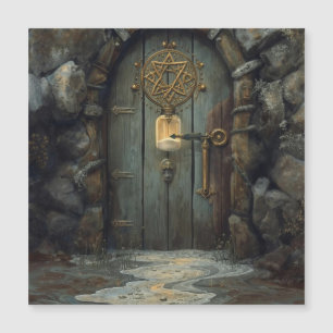 The Hidden Door of the Tidal Flats Magnetkarte