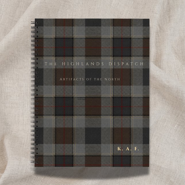 The Highlands Dispatch: Tartan-Feld Notizbuch (Von Creator hochgeladen)
