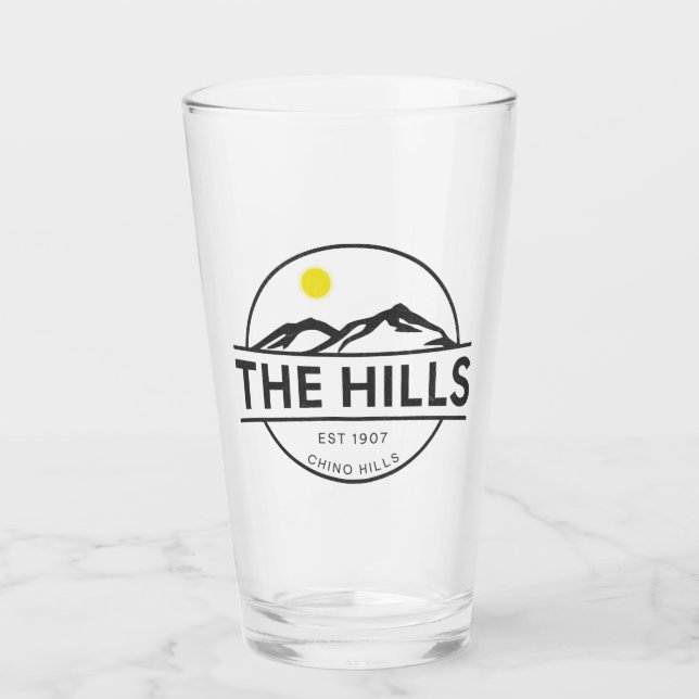 The Hills - Chino Hills California Glas (Vorderseite)