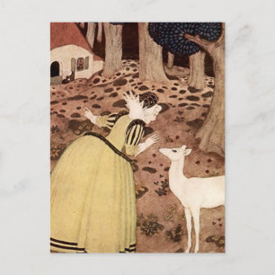 "The Hind" von Edmund Dulac Postkarte