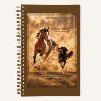 The Hintons Scout & Nella Dust & Sunshine Notizbuc Notizbuch