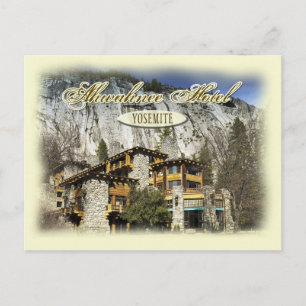 The Historic Ahwahnee Hotel, Yosemite, CA Postkarte