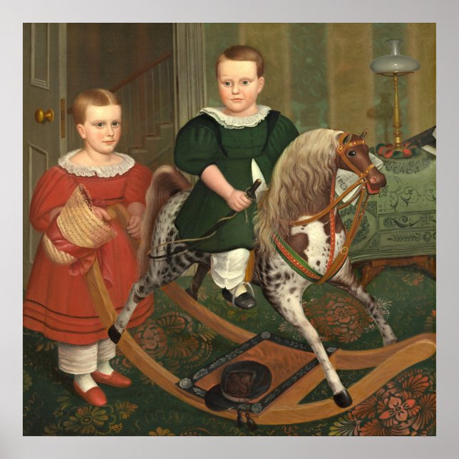 The Hobby Horse - Robert Peckham Fine Art Poster (Vorne)