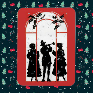 The Holiday Musicans Magnet