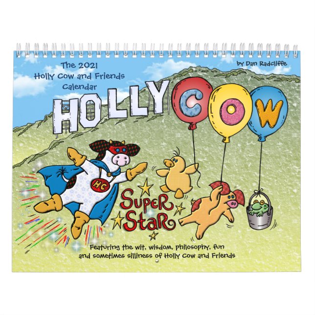 The Holly Cow and Friends Calendar 2021 Kalender (Titelbild)