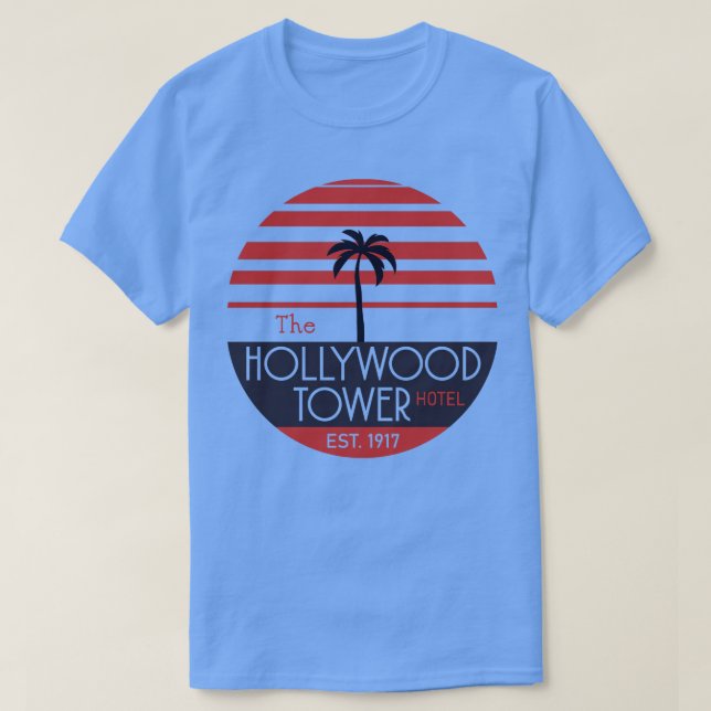 The Hollywood Tower Hotel The Zone Tower of Terror T-Shirt (Design vorne)