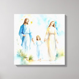 The Holy Family Leinwanddruck
