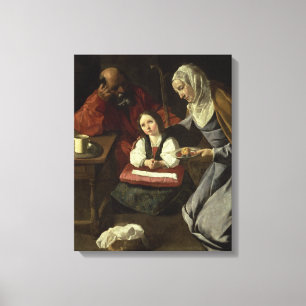 The Holy Family (Oil on canvas) (for details see 9 Leinwanddruck