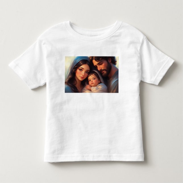 The Holy Family Toddler Tee Shirt (Vorderseite)