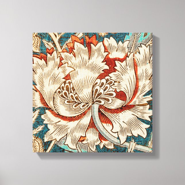 The Honeysuckle Pattern (William Morri-1876) Leinwanddruck (Vorderseite)