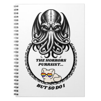 The Horrors PURRsist Spiral Foto Notebook Notizblock