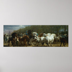 "The Horse Fair" von Rosa Bonheur Poster, drucken Poster