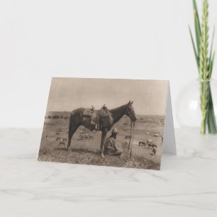 The Horse Wrangler 1910 Karte