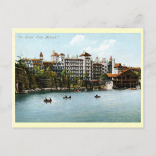 The House, Lake Mohonk, NY 1910 Vintag Postkarte