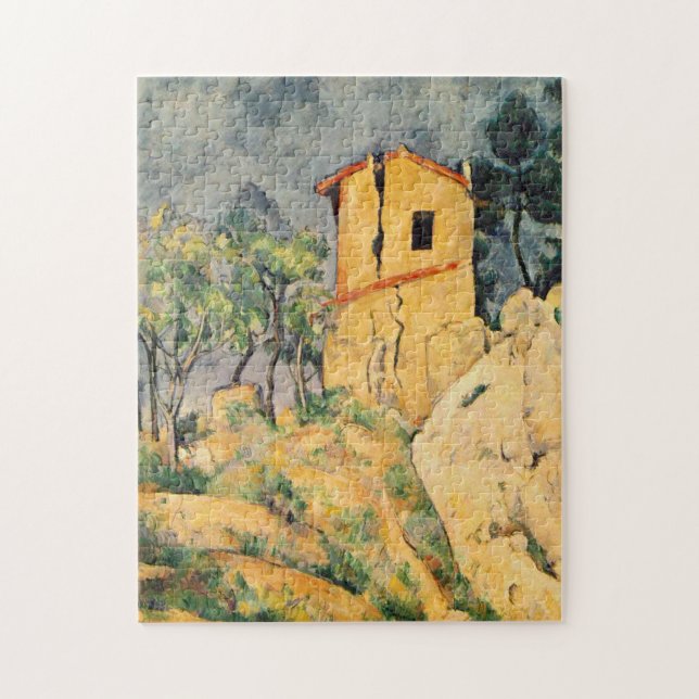 The House with cracked Walls ~ Cezanne 11 x 14 Puzzle (Vertikal)